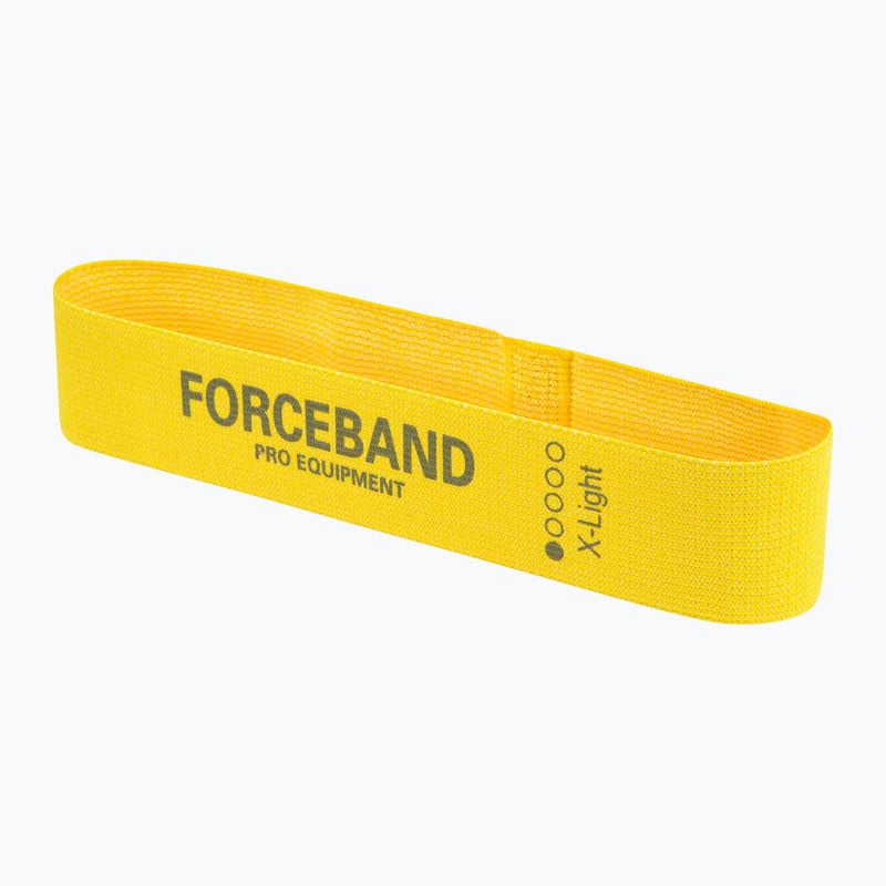 Medžiaginių mankštos juostų rinkinys FORCEBAND Mini Band 5 vnt. + E-BOOK multicolor 3