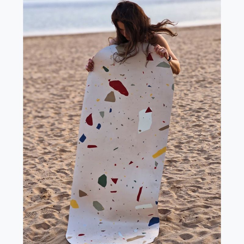 Jogos kilimėlis FORCEBAND Mineral microfiber + eco rubber 5 mm mineral 2