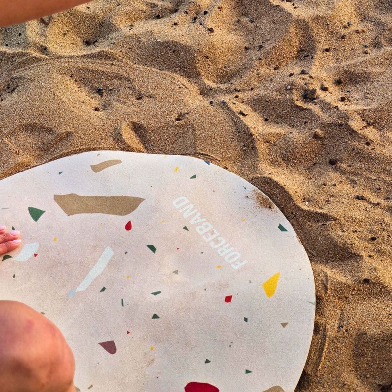 Jogos kilimėlis FORCEBAND Mineral microfiber + eco rubber 5 mm mineral 3