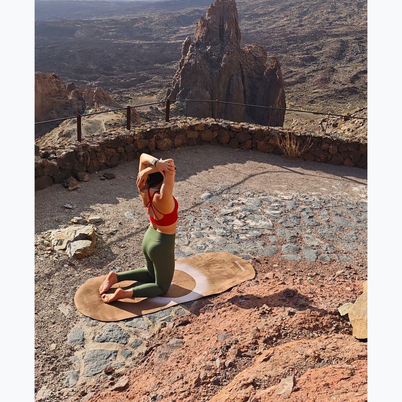 Jogos kilimėlis FORCEBAND Mocha microfiber + eco rubber 5 mm mocha 3