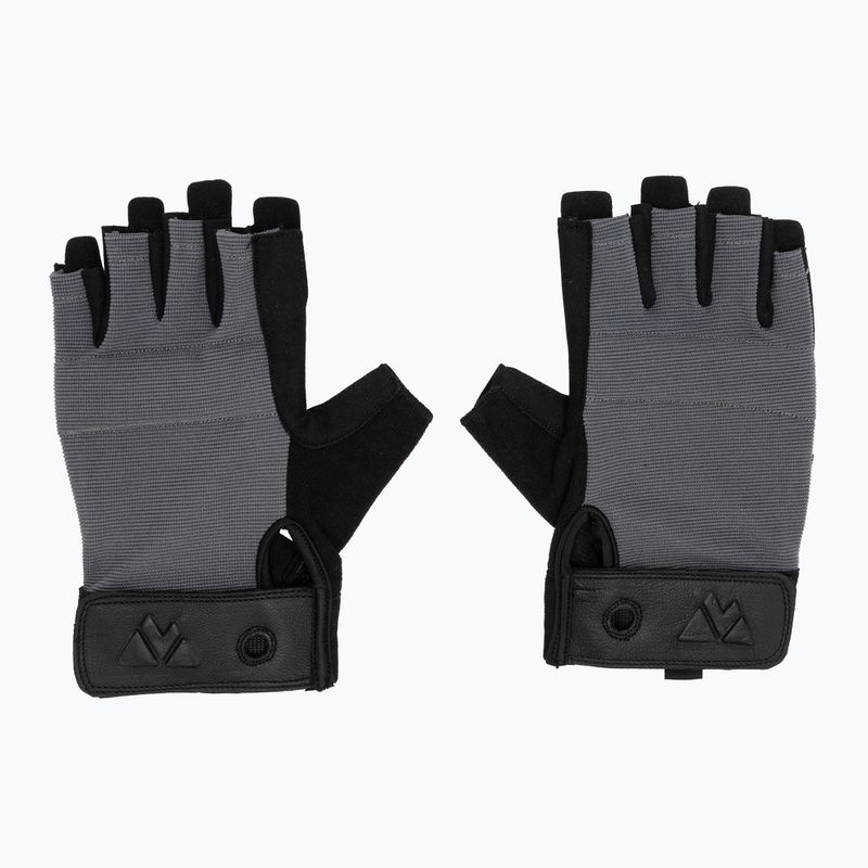Laipiojimo pirštinės Volven Ferrata Half Finger gray 2