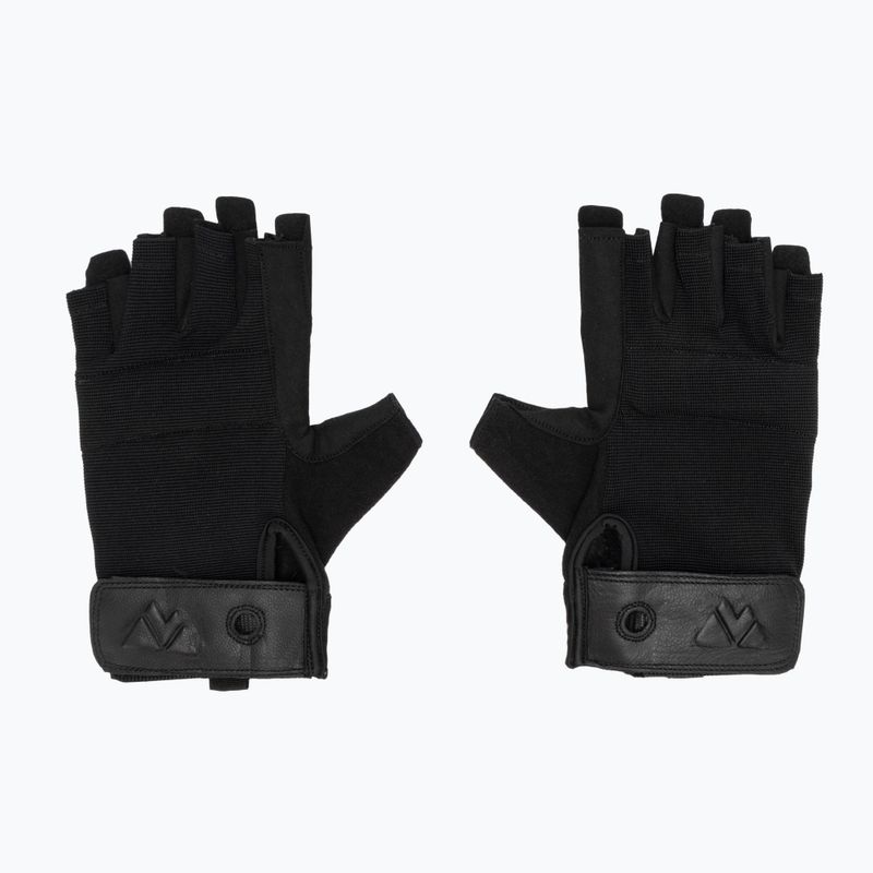 Laipiojimo pirštinės Volven Ferrata Half Finger black 2