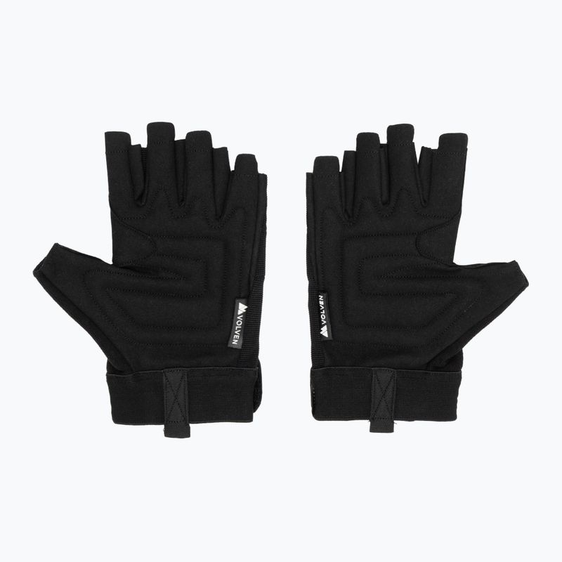 Laipiojimo pirštinės Volven Ferrata Half Finger black 3
