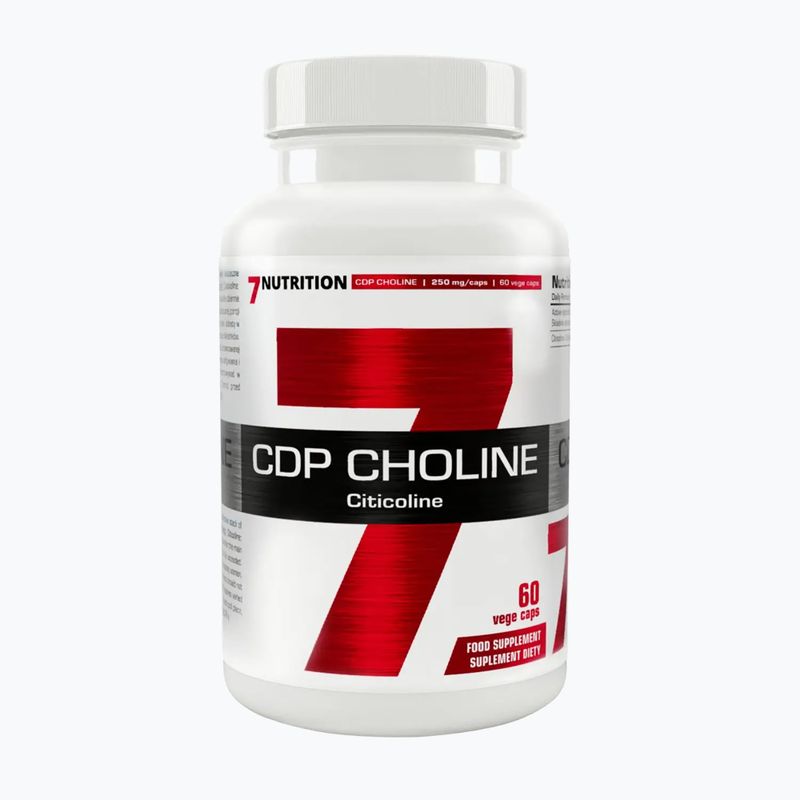 Priedas 7Nutrition CDP Choline Citiocoline 60 kapsulių