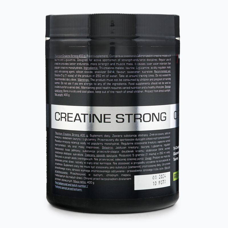 7Nutrition Strong kreatinas 400 g Obuolys 2