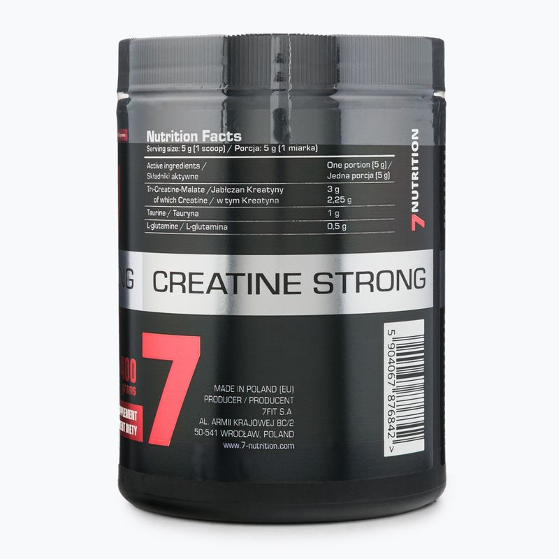 7Nutrition Strong kreatinas 400 g Orange 3