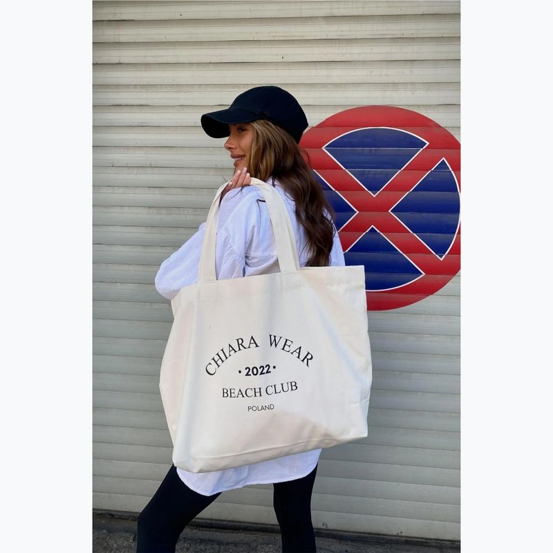 Krepšys Chiara Wear Beach Club Tote ekru 2