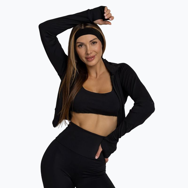 Moteriška galvos juosta Chiara Wear medvilninė juoda 2