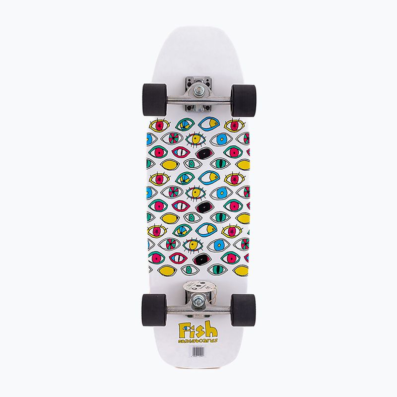 Riedlentė surfskate Fish Skateboards Surfskate Eyes 9.37" 2