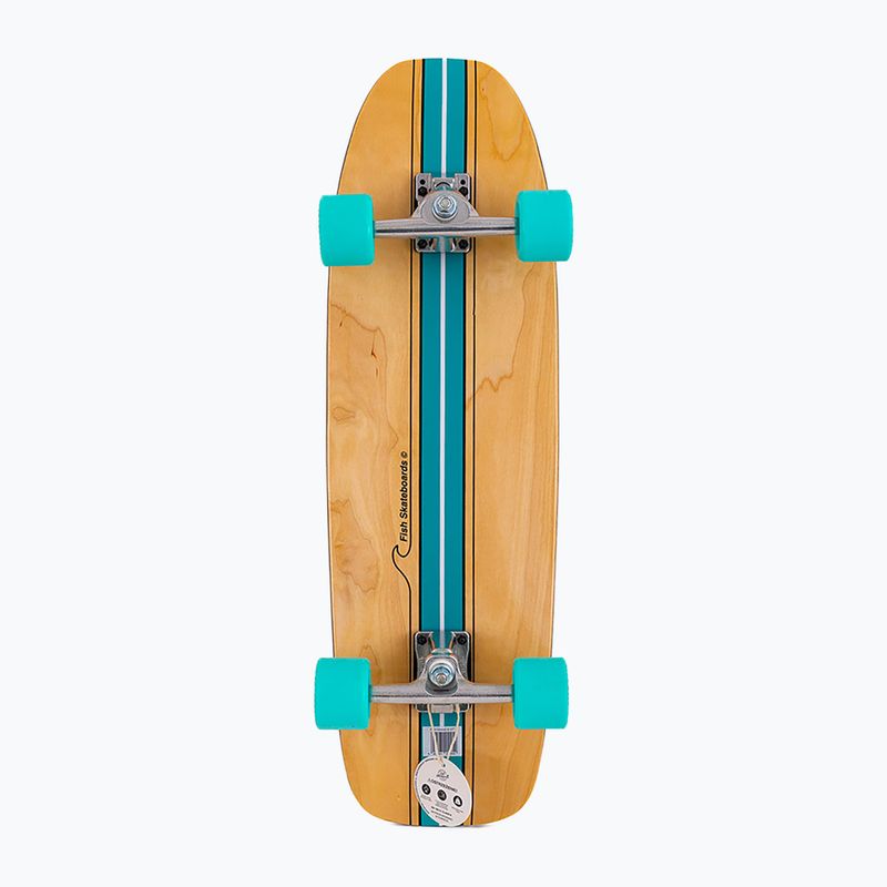 Riedlentė surfskate Fish Skateboards Surfskate Hawaii 9.37" 3