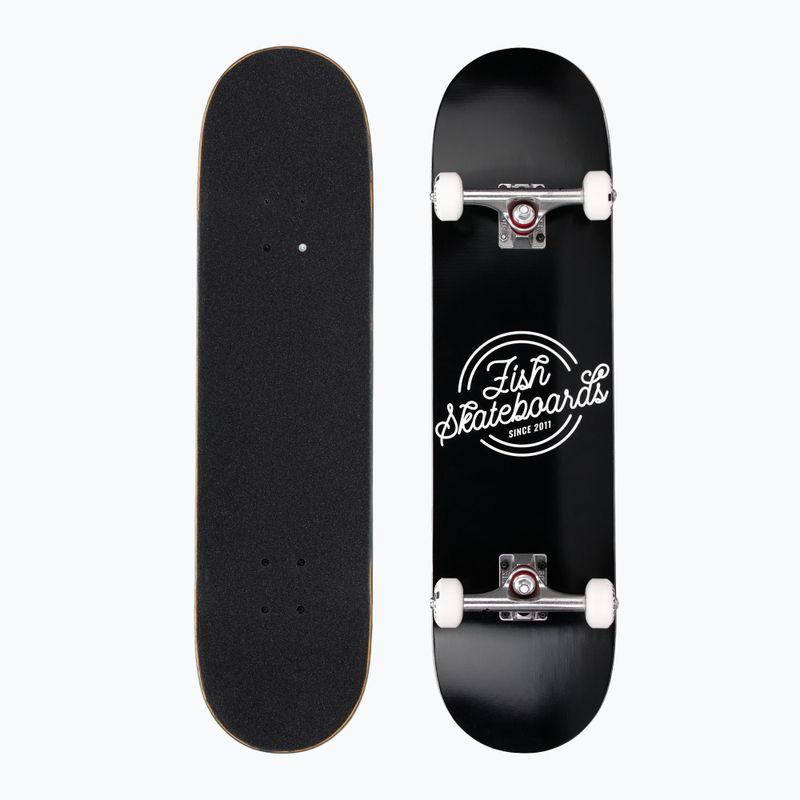 Klasikinė riedlentė Fish Skateboards Pro Retro Black 8.0"
