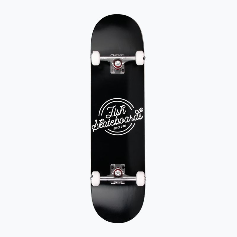 Klasikinė riedlentė Fish Skateboards Pro Retro Black 8.0" 2
