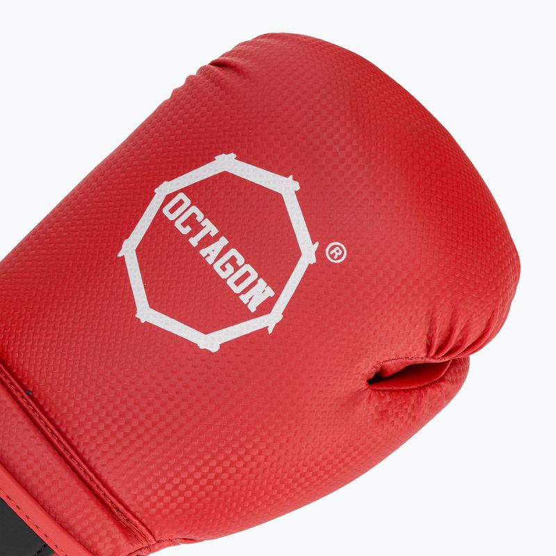 Bokso pirštinės Octagon Kevlar red 5