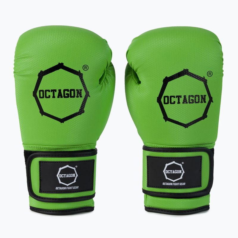 Octagon Kevlar žalios bokso pirštinės