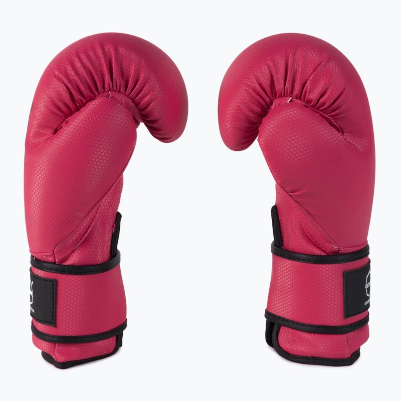Octagon Kevlar rožinės moteriškos bokso pirštinės 4