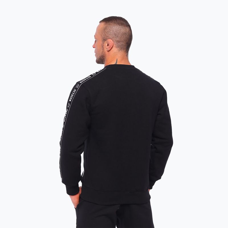 Vyriškas džemperis Octagon Stripe black 2