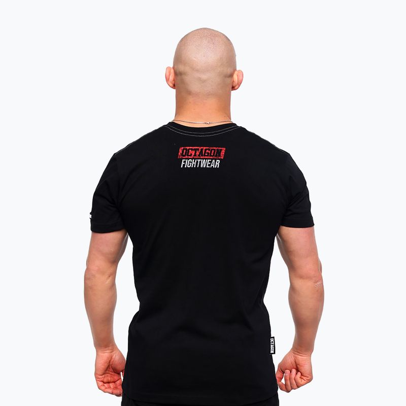 Vyriški marškinėliai Octagon Division Clothes black 2