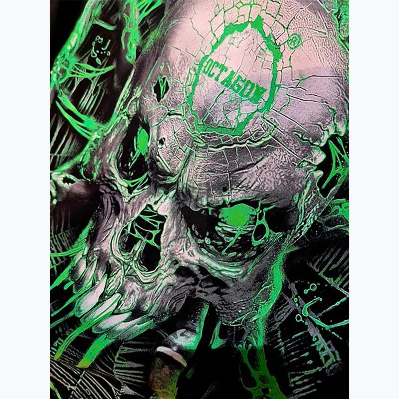 Vyriški marškinėliai Octagon Premium Spiderskull black/multicolor 3