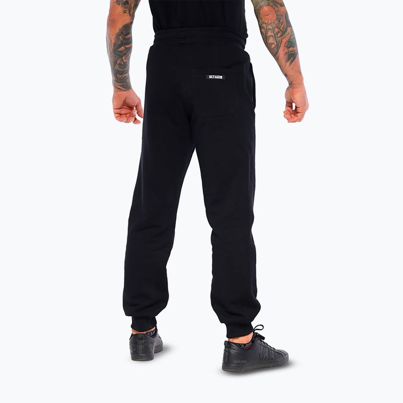 Vyriškos kelnės Octagon Small Logo black 2