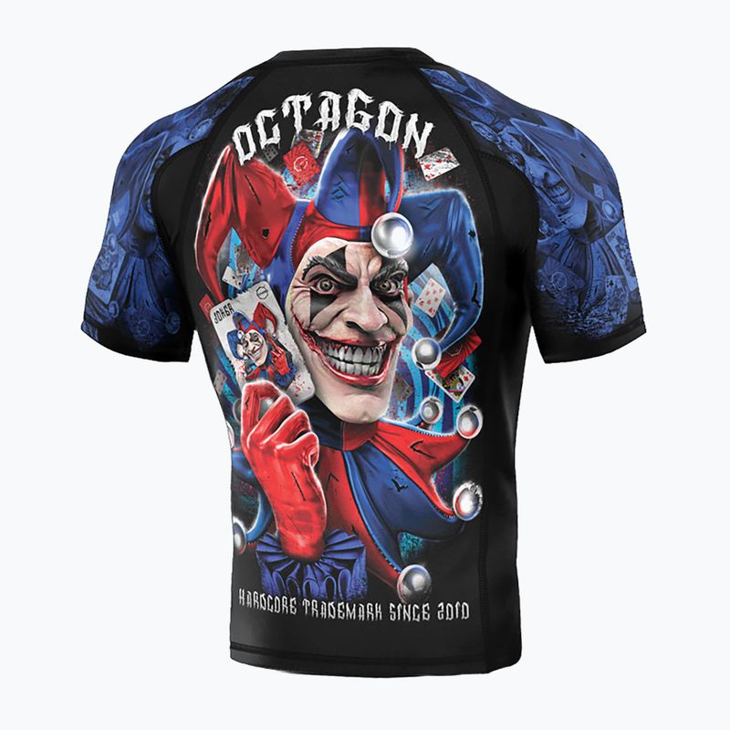 Vyriški marškinėliai Octagon Premium Joker black/multicolor 2
