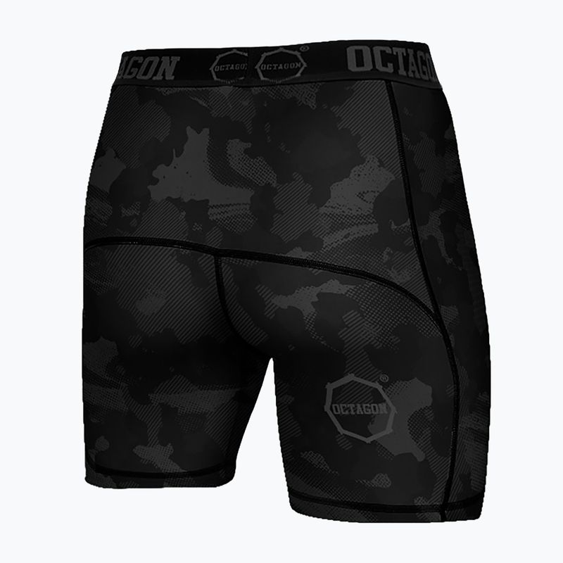 Vyriški kompresiniai šortai Octagon Camo Night black 2