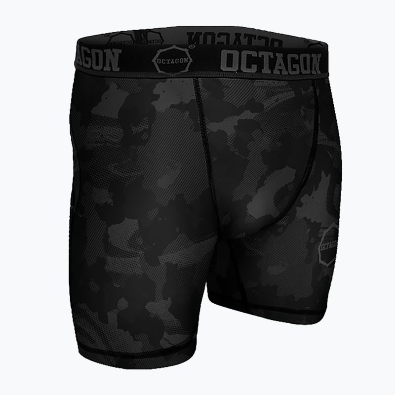 Vyriški kompresiniai šortai Octagon Camo Night black 3