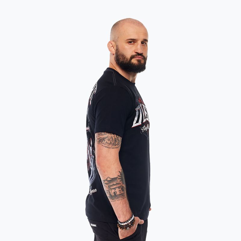 Vyriški marškinėliai Octagon Santa Muerte black/multicolor 7
