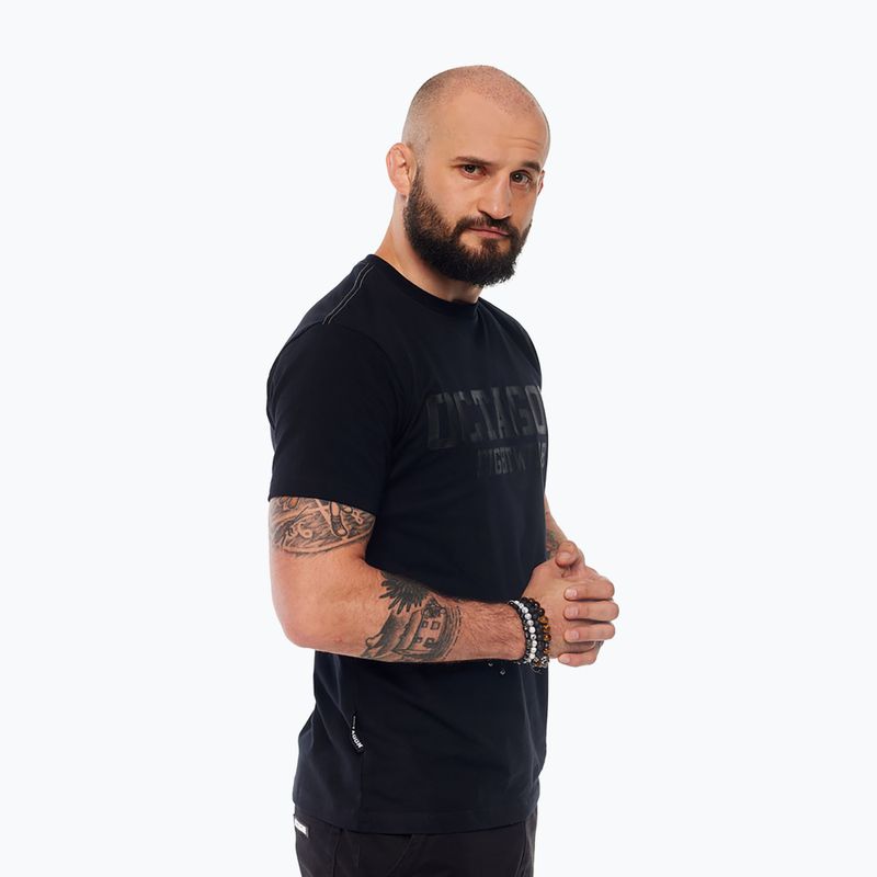 Vyriški marškinėliai Octagon FW Straight black 3