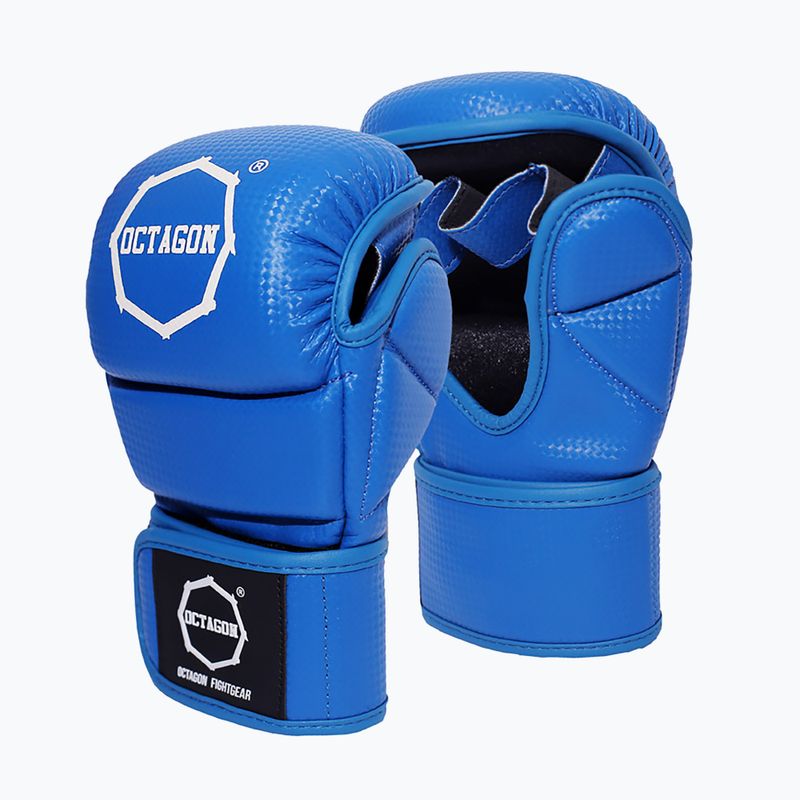 Sparingo pirštinės Octagon Kevlar MMA blue