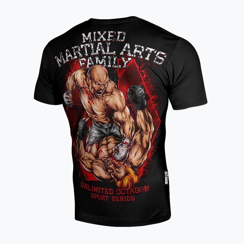 Vyriški marškinėliai Octagon MMA Family black 2