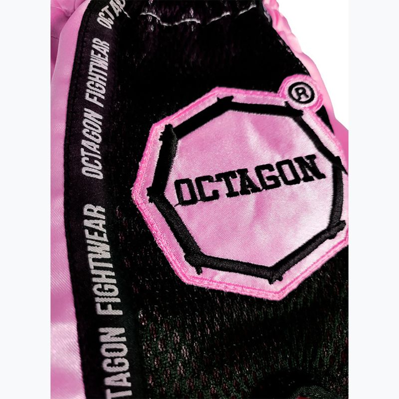 Vyriški treniruočių šortai Octagon Muay Thai pink 4