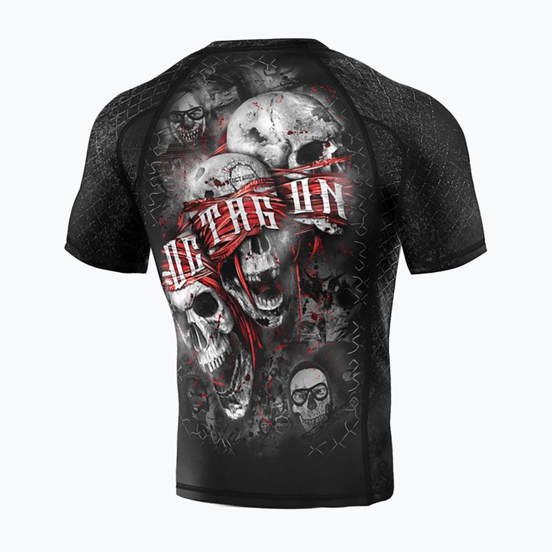 Vyriški marškinėliai Octagon Premium The Rules black/multicolor 2