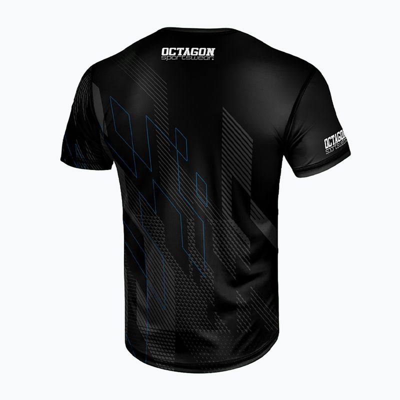 Vyriški marškinėliai Octagon Sport Diamond black 2