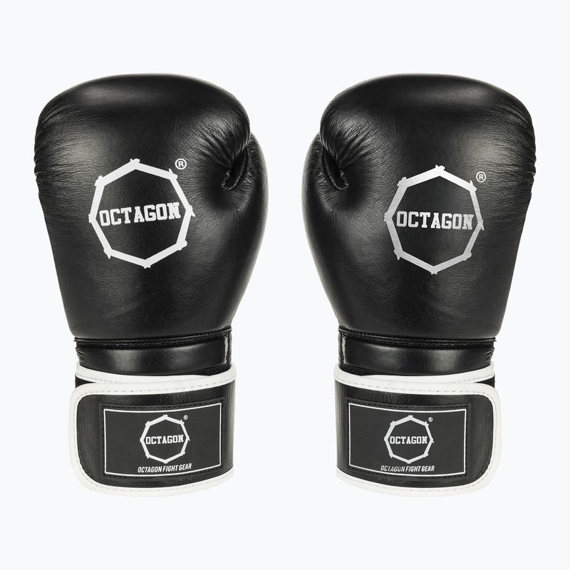 Bokso pirštinės Octagon Agat black/white