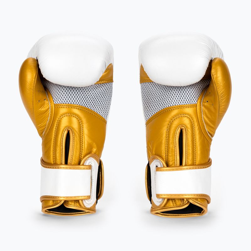 Bokso pirštinės Octagon Prince white/gold 2