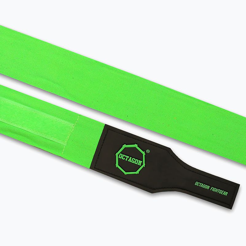 Bokso raiščiai Octagon Fightgear Supreme Basic 300 cm light green 3