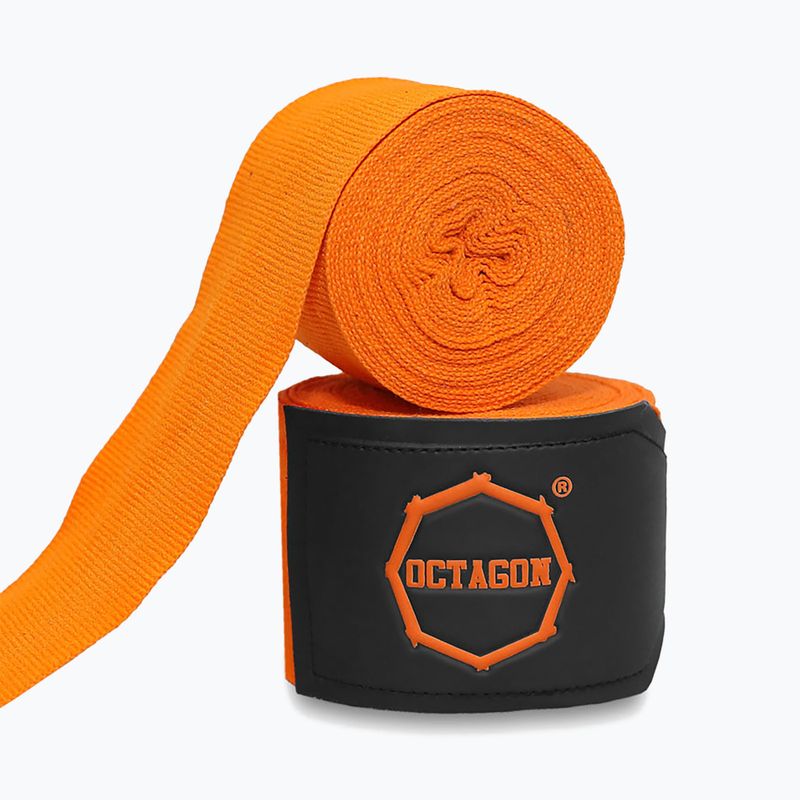 Bokso raiščiai Octagon Fightgear Supreme Basic 300 cm orange 2