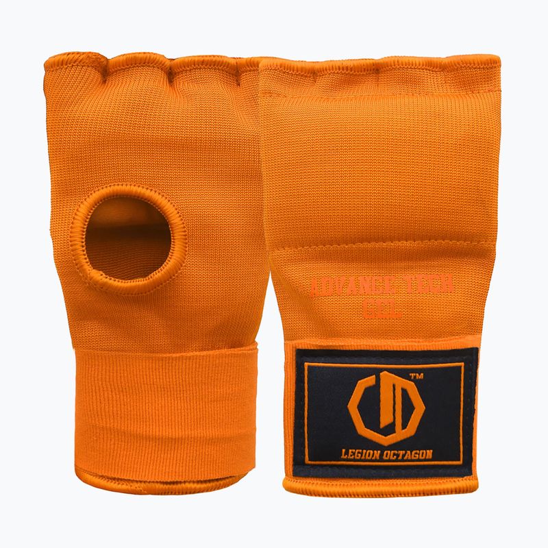 Vidinės pirštinės Octagon Legion Advance Tech Gel orange