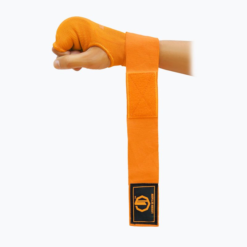 Vidinės pirštinės Octagon Legion Advance Tech Gel orange 2