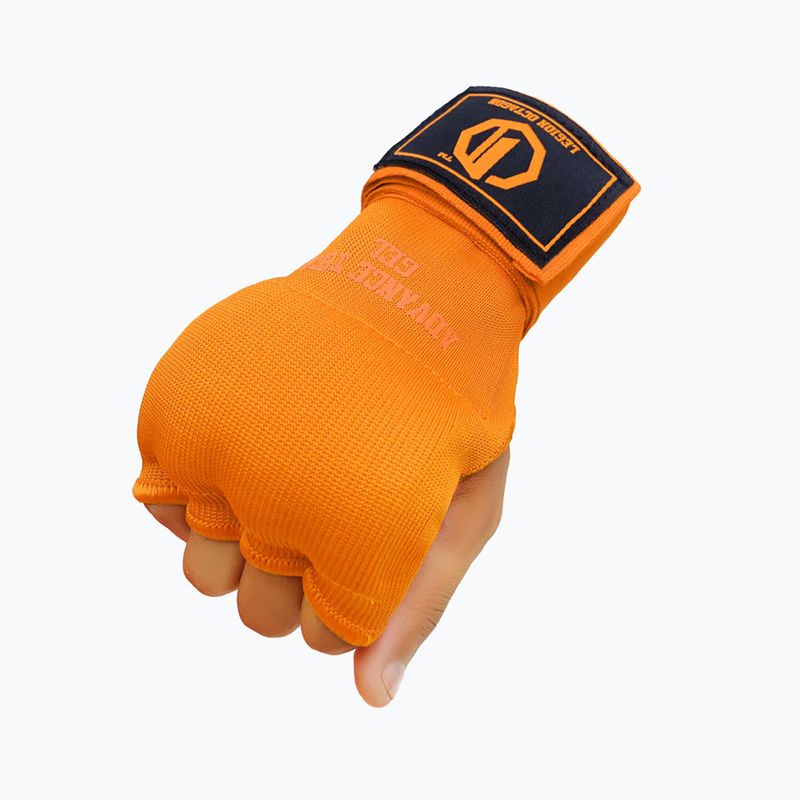 Vidinės pirštinės Octagon Legion Advance Tech Gel orange 3