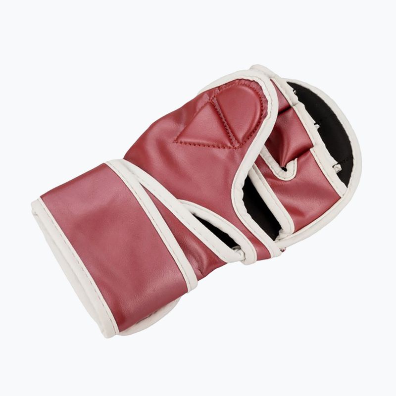 Graplingo pirštinės Octagon Metallic MMA red 3
