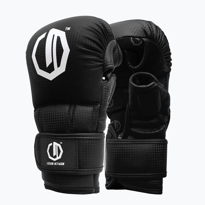 Sparingo pirštinės Octagon Legion Kevlar MMA black 2