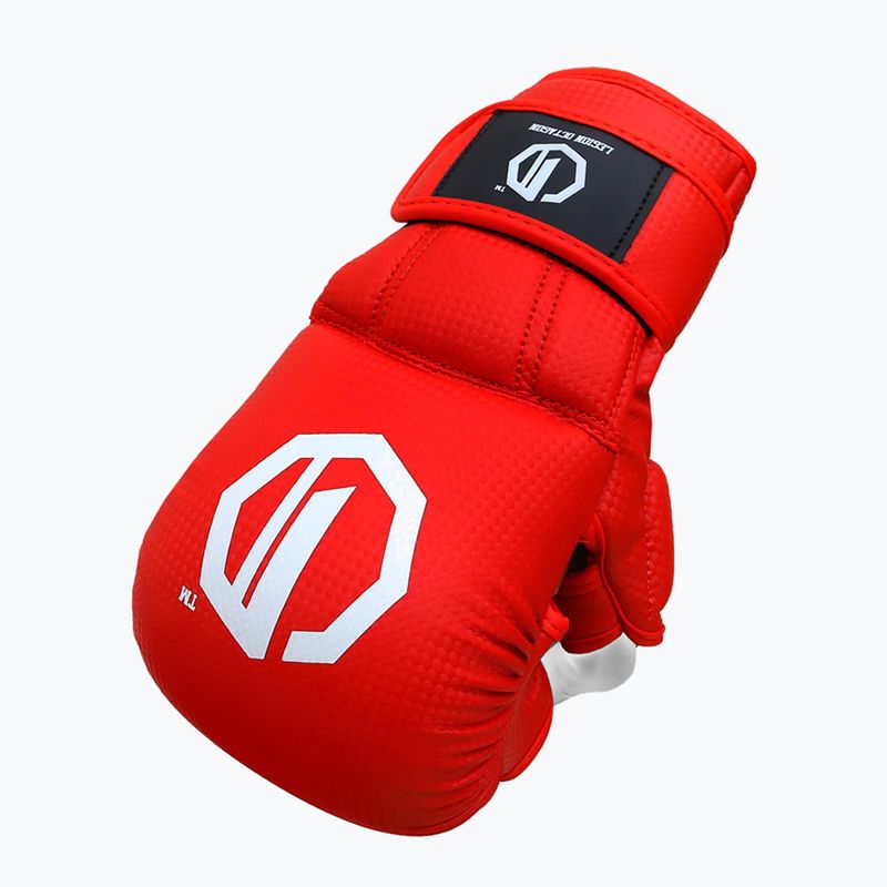 Sparingo pirštinės Octagon Legion Kevlar MMA red 3