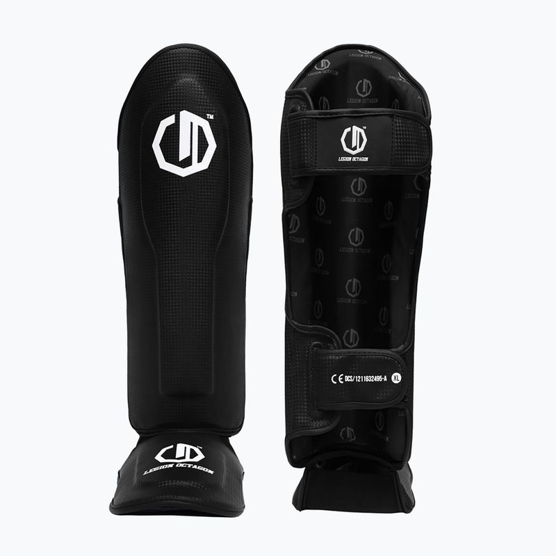 Blauzdų ir pėdų apsaugos Octagon Legion Kevlar black 2