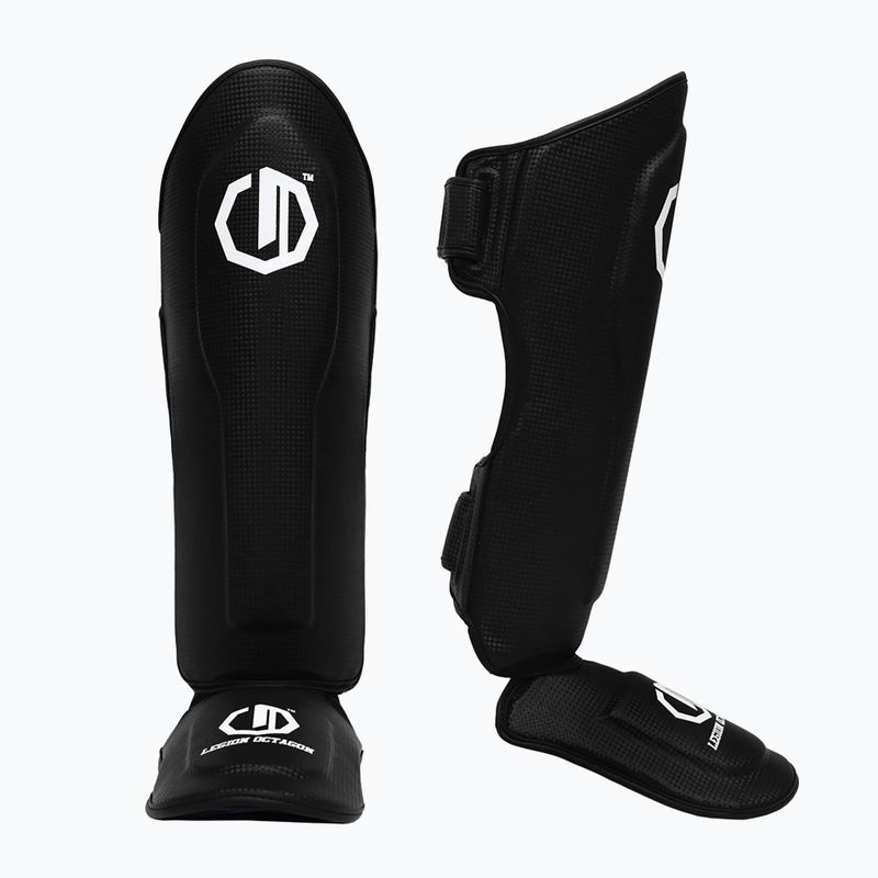 Blauzdų ir pėdų apsaugos Octagon Legion Kevlar black 3