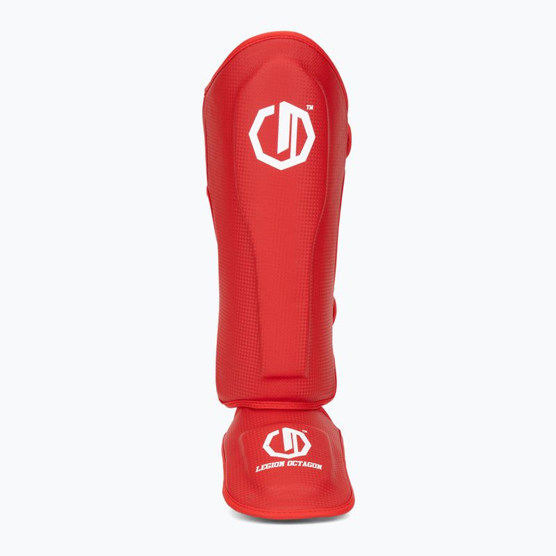 Blauzdų ir pėdų apsaugos Octagon Legion Kevlar red 4