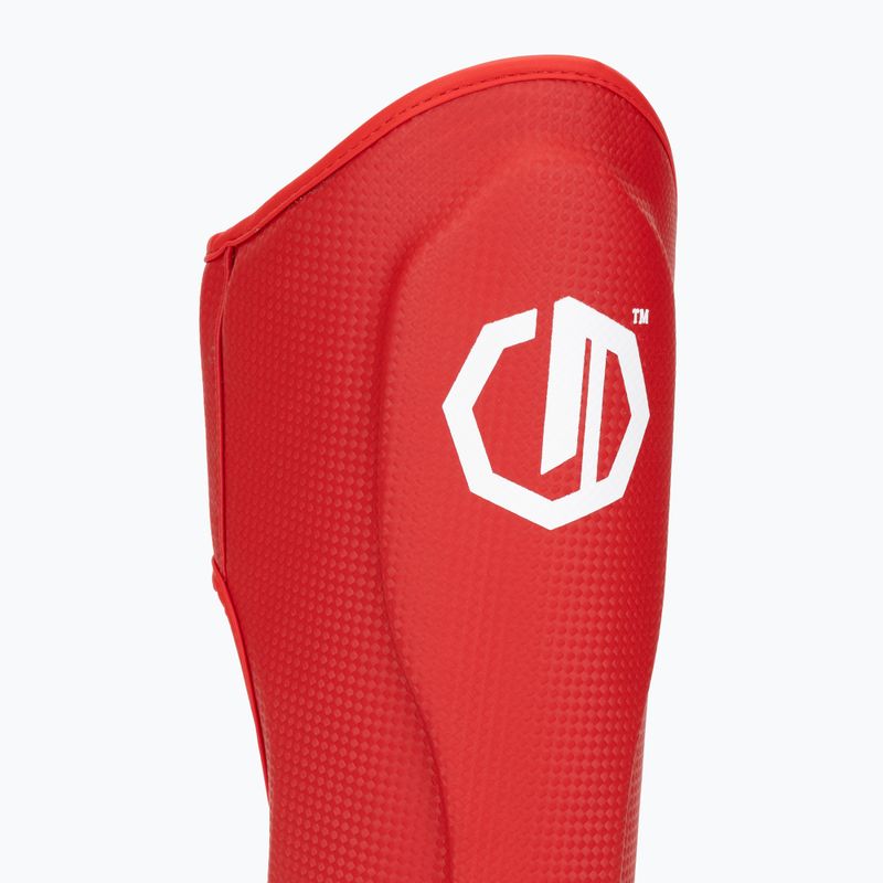 Blauzdų ir pėdų apsaugos Octagon Legion Kevlar red 6