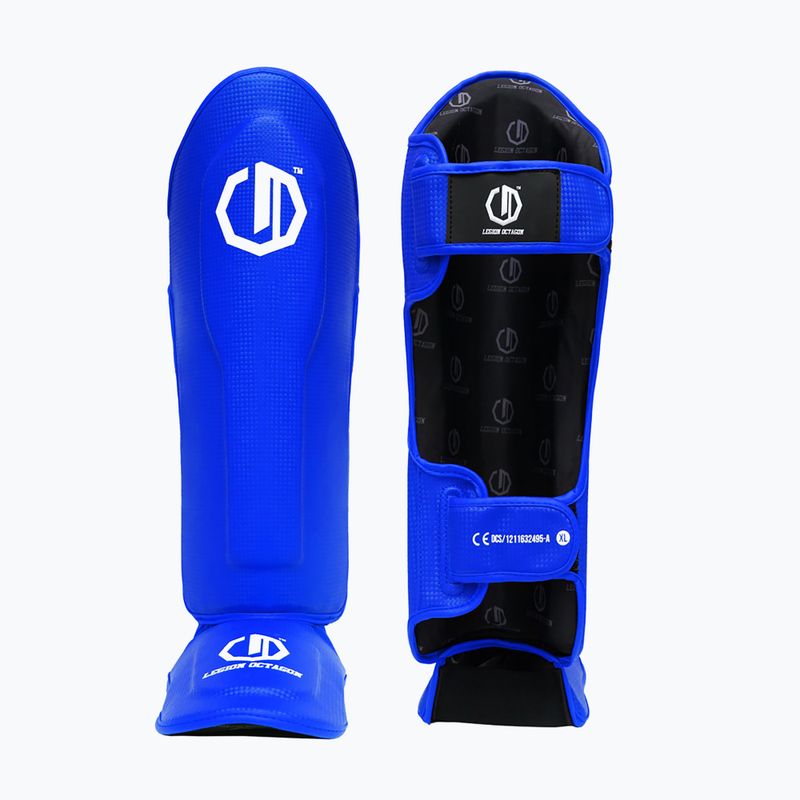 Blauzdų ir pėdų apsaugos Octagon Legion Kevlar blue 3