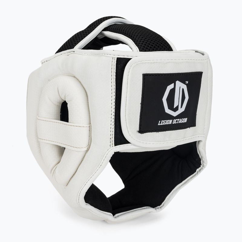 Bokso šalmas Octagon Legion Kevlar white 3