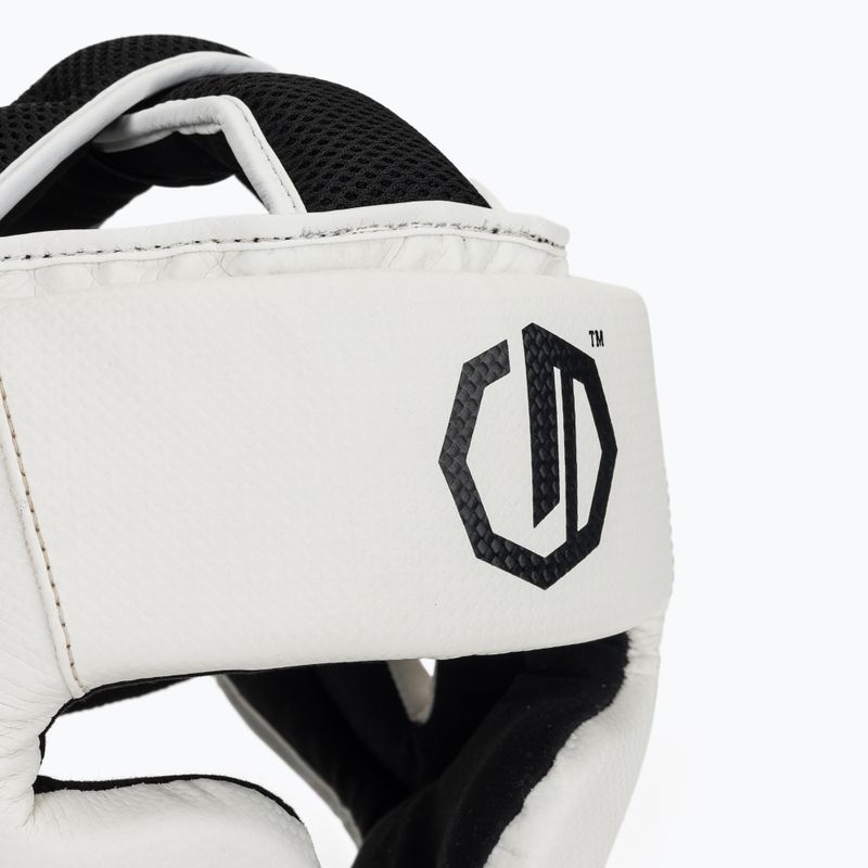 Bokso šalmas Octagon Legion Kevlar white 4